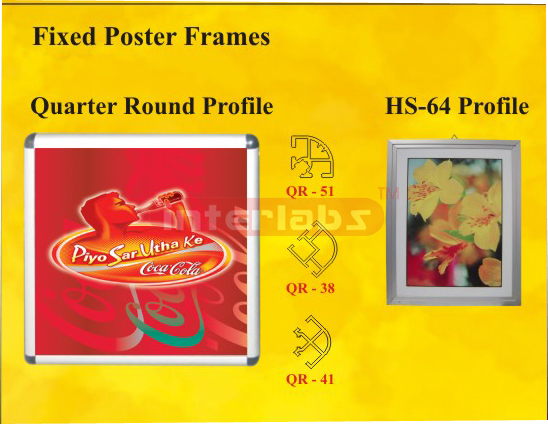 Fixed Poster Frames